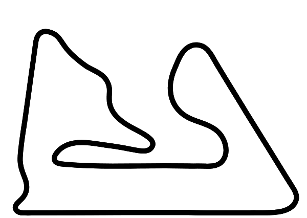 Bahrain International Circuit track layout map