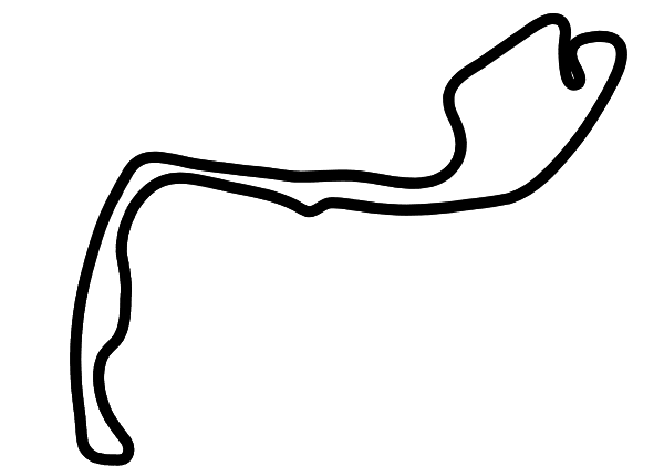 Circuit de Monaco track layout map