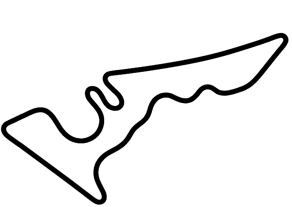 Circuit of the Americas track layout map