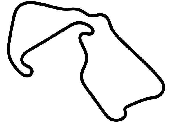 Silverstone Circuit track layout map